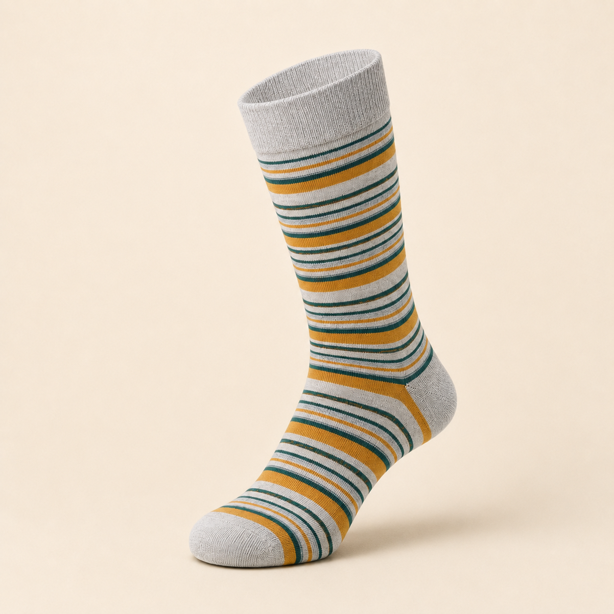 Silver & Gold Stripe