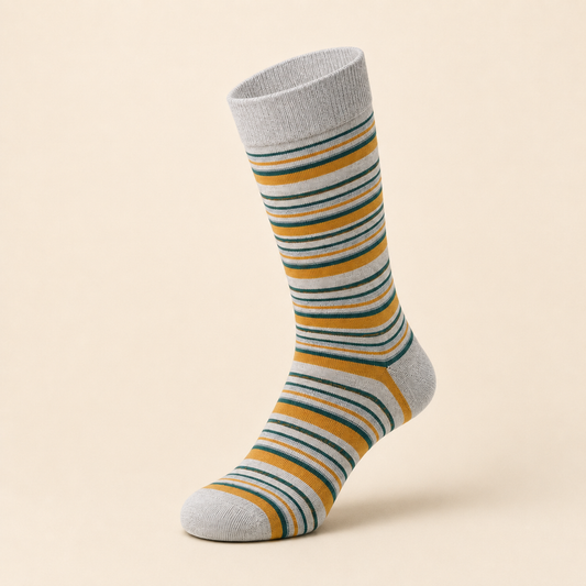 Silver & Gold Stripe