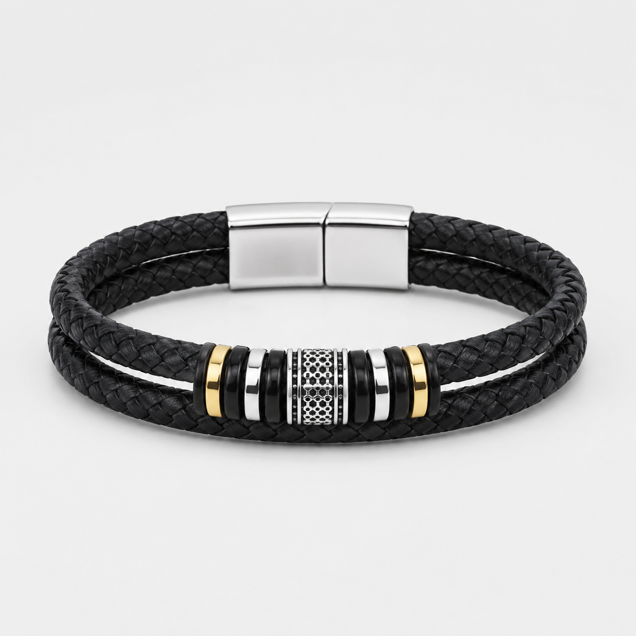 Trinity Edge Multi-Layer Bracelet