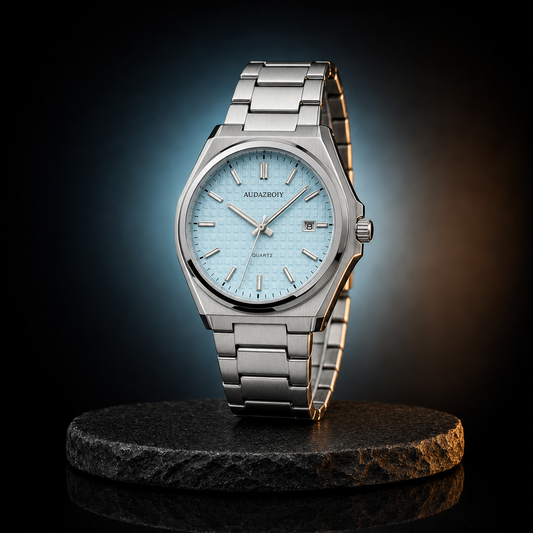 Men’s Ice Blue Executive Quartz Watch