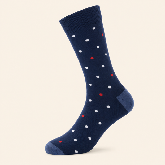 Navy Dots